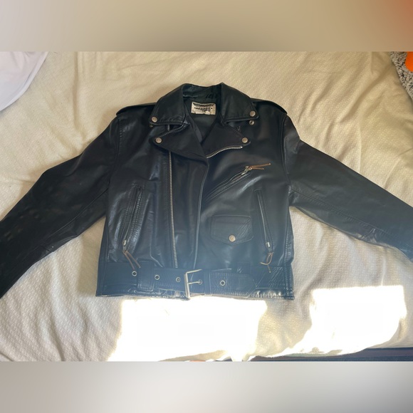 | Authentic REAL Leather Jacket! | “Dallas Premium Leather” | Made in USA | - Picture 2 of 15